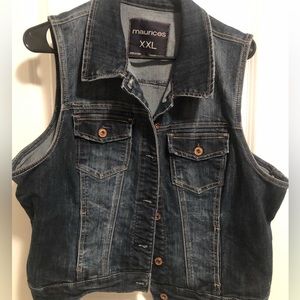 Maurices denim vest